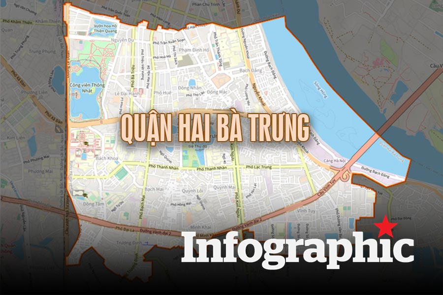 Bảng giá đất mới quận Hai Bà Trưng, nhiều tuyến phố vượt 360 triệu/m2
