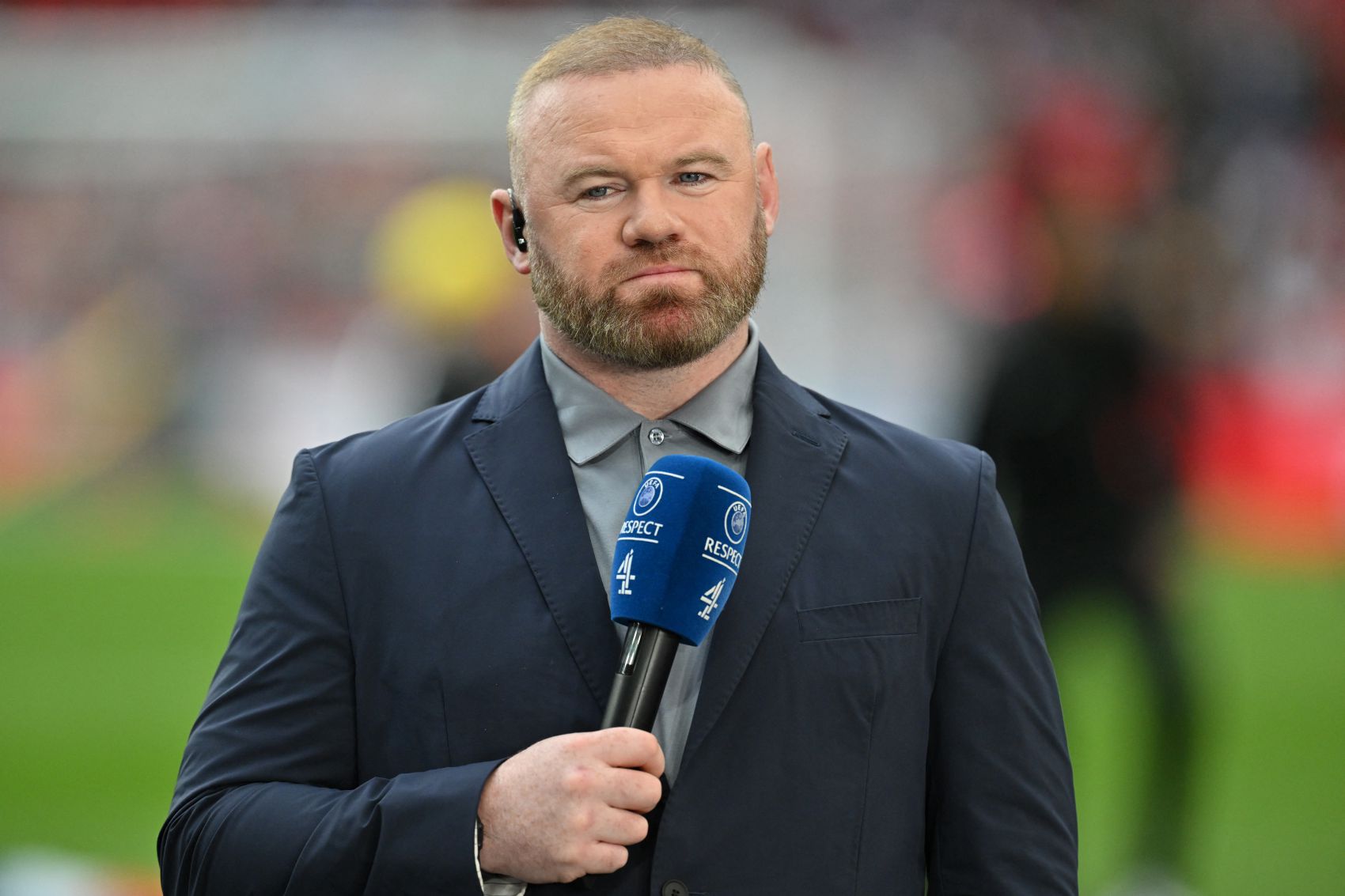 Wayne Rooney once tried his hand as a commentator. Photo: AFP