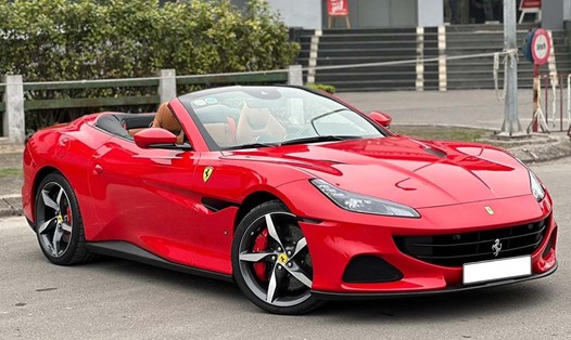 Siêu xe hiếm Ferrari Portofino M của một doanh nhân Hà Nội. Ảnh: Anh Lượng