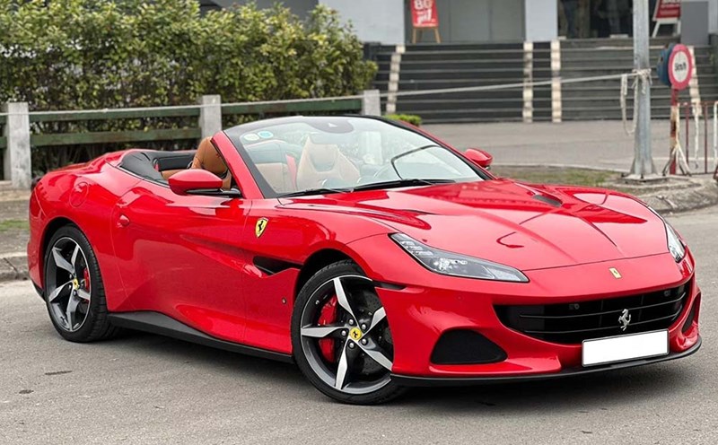 Rare Ferrari Portofino M supercar of a Hanoi businessman. Photo: Anh Luong
