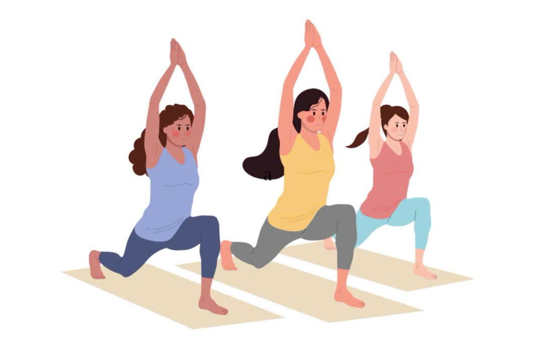 Eating too much during Tet can make you feel uncomfortable. Graphics: Huong Giang