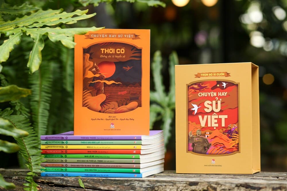 Kim Dong Publishing House announced the Top 10 outstanding books of 2024. Photo: Publishing House