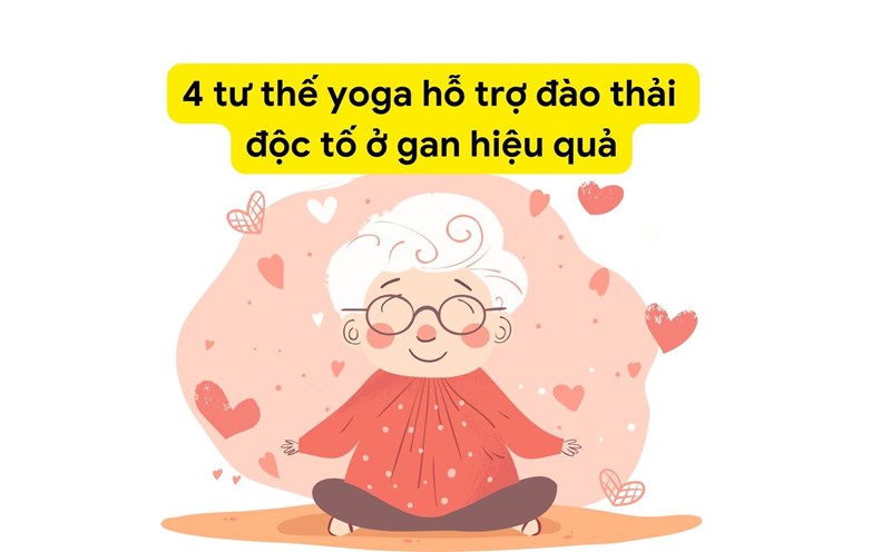 Yoga can help the liver function more effectively. Graphic photo: HA MY