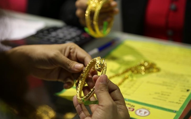 Gold prices are expected to break the $3,000/ounce mark in February. Photo: Xinhua