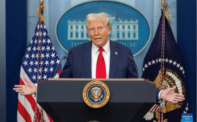 US President Donald Trump. Photo: Xinhua