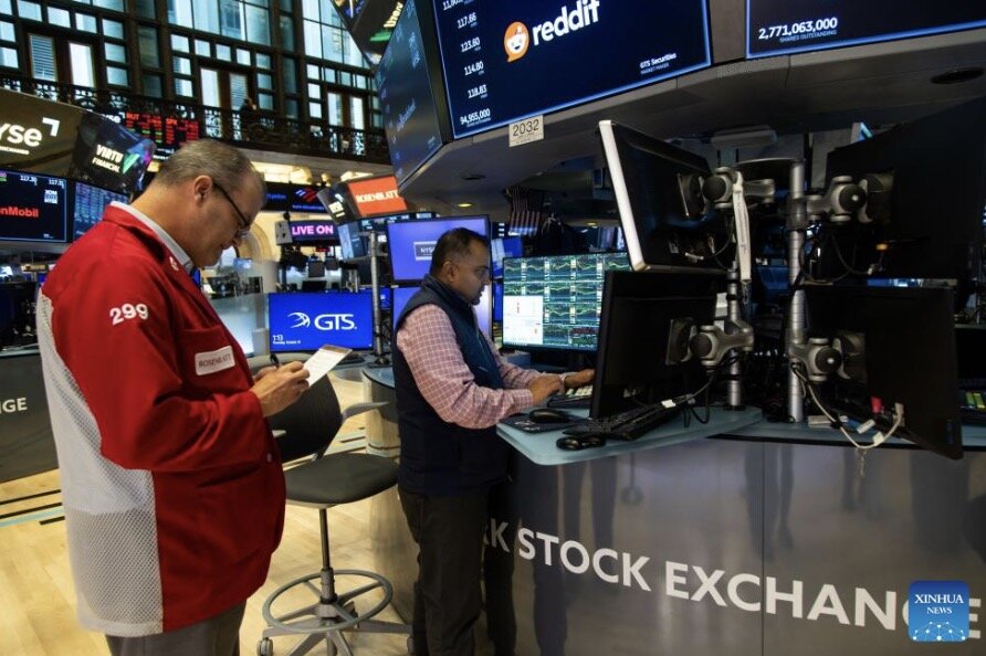 The US stock market experienced a volatile trading session on January 30. Illustration photo: Xinhua