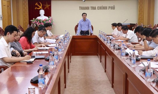 Thanh tra Chính phủ tổ chức nhiều cuộc họp lấy ý kiến nhằm hoàn thiện việc xây dựng Thông tư số 08. Ảnh: TTCP