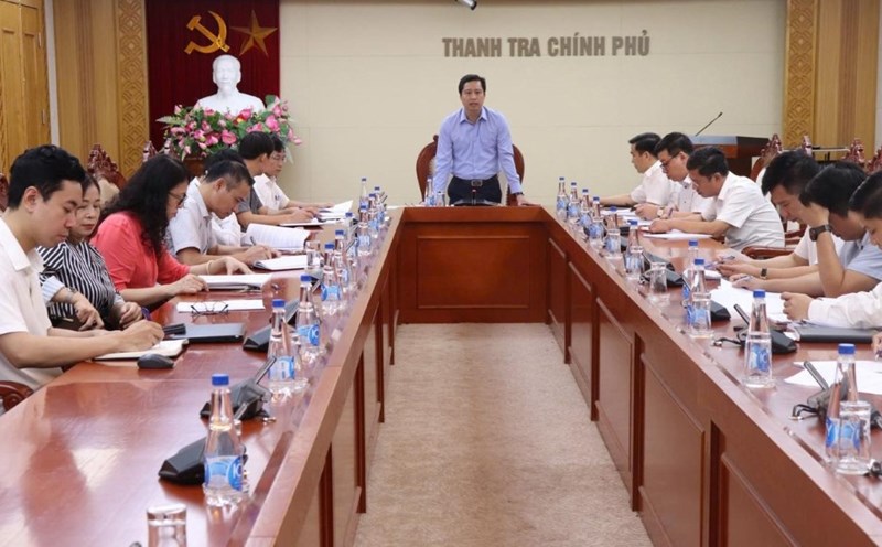The Government Inspectorate held many meetings to collect opinions to complete the construction of Circular No. 08. Photo: TTCP