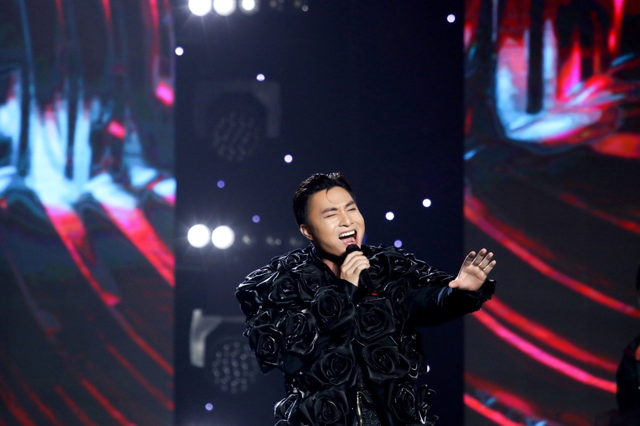 Singer Doan Dai Hoa. Photo: Producer.