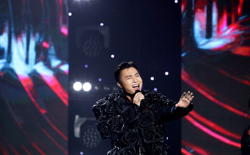 Singer Doan Dai Hoa. Photo: Producer.