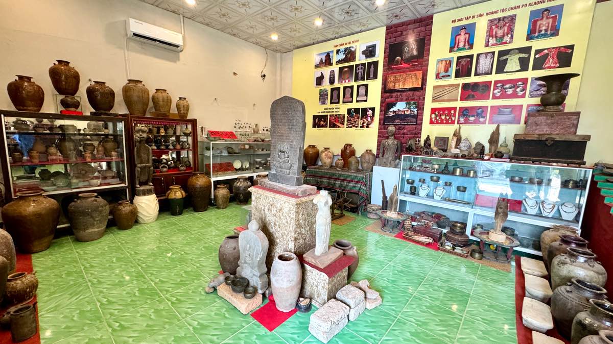 Tai bao tang co nhieu phong trung bay co vat. Anh: Duy Tuan 