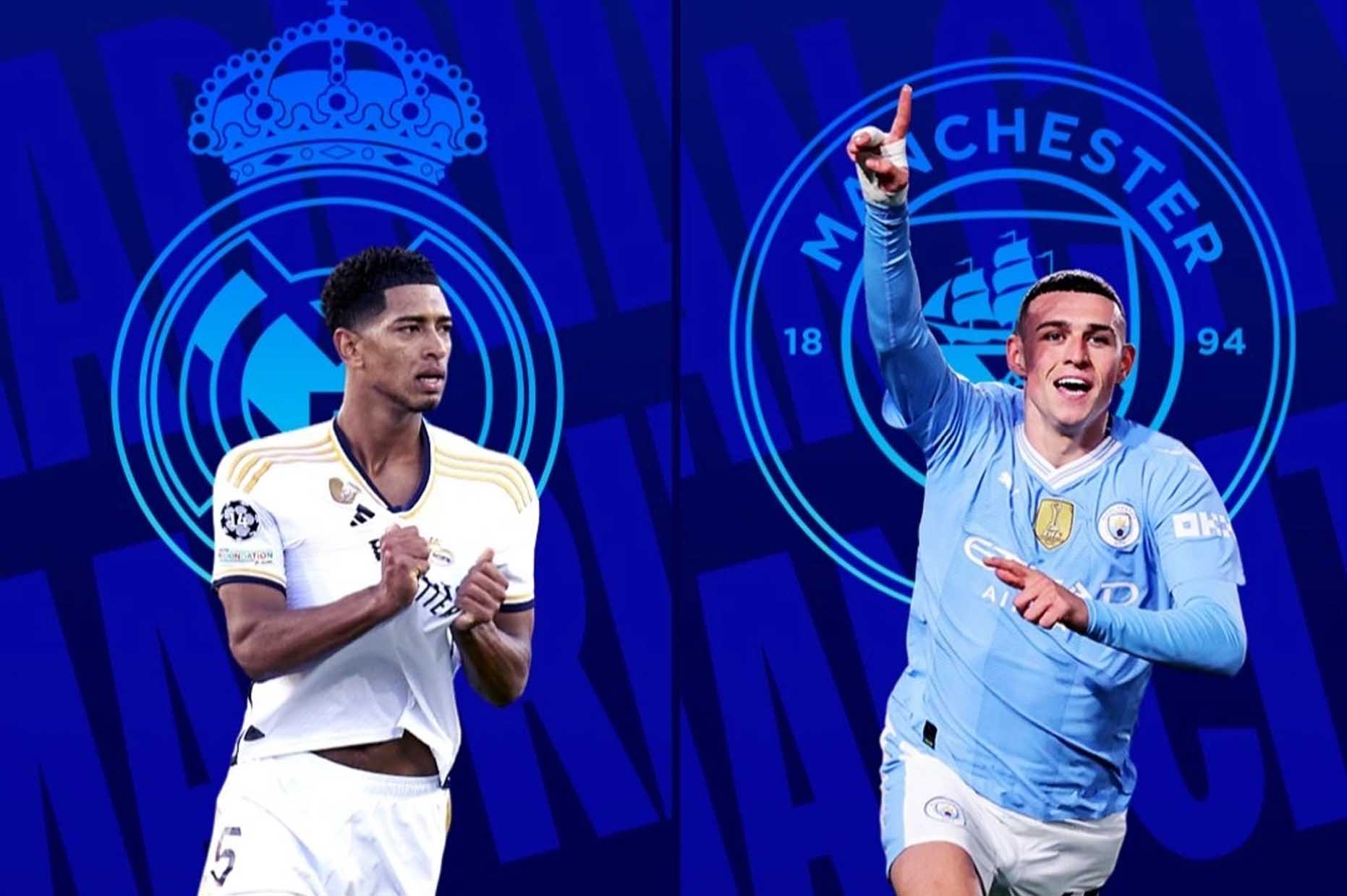 Real Madrid va Man City lai gap nhau o vong knock-out Champions League. Anh: UEFA