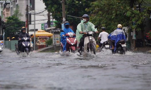 Du bao thoi tiet Nam Bo co trieu cuong mung 4 Tet. Anh: LDO