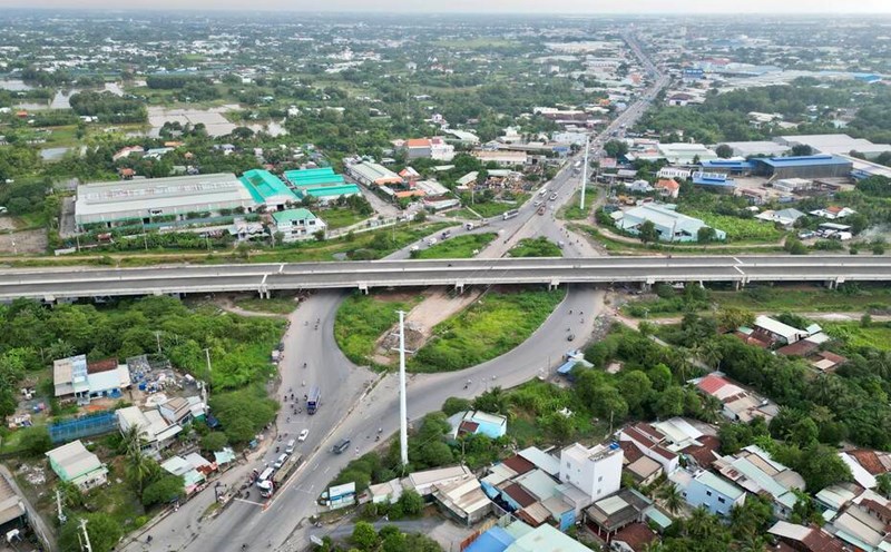 Binh Chanh District (HCMC) will become a city after 2030. Photo: Anh Tu