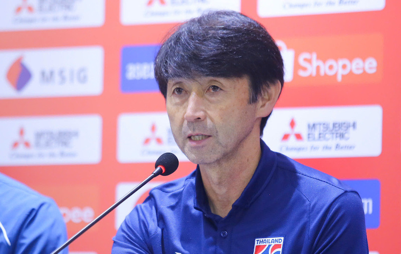 Coach Ishii Masatada of the Thai team. Photo: Thanh Vu