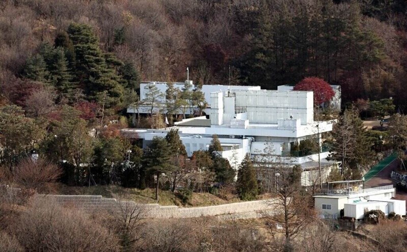 Panoramic view of the residence of South Korean President Yoon Suk Yeol in Seoul on January 3, 2025. Photo: AFP