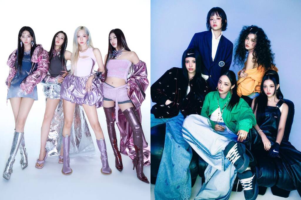 aespa and NewJeans compete for Daesang achievements. Photo: Naver