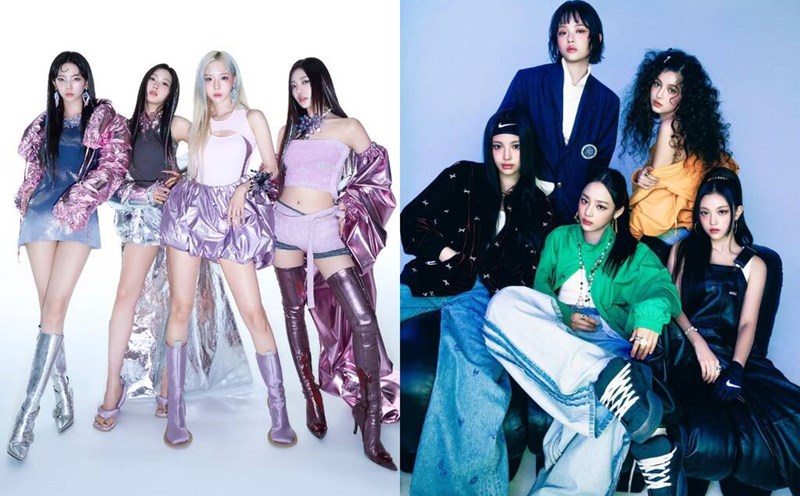 aespa and NewJeans compete for Daesang achievements. Photo: Naver