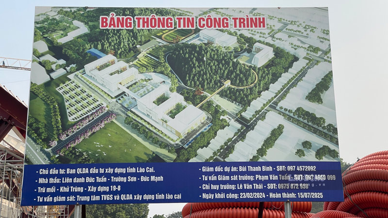 Qua tim hieu, thoi gian thuc hien hop dong cua du an la den thang 7.2025. Nhung hien nay, du an dang duoc day nhanh, phan dau hoan thien co ban toan bo hang muc tho vao thang 4.2025.