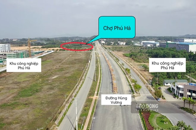 Liên danh 2 nhà thầu xây dựng chợ Phú Hà ở thị xã Phú Thọ