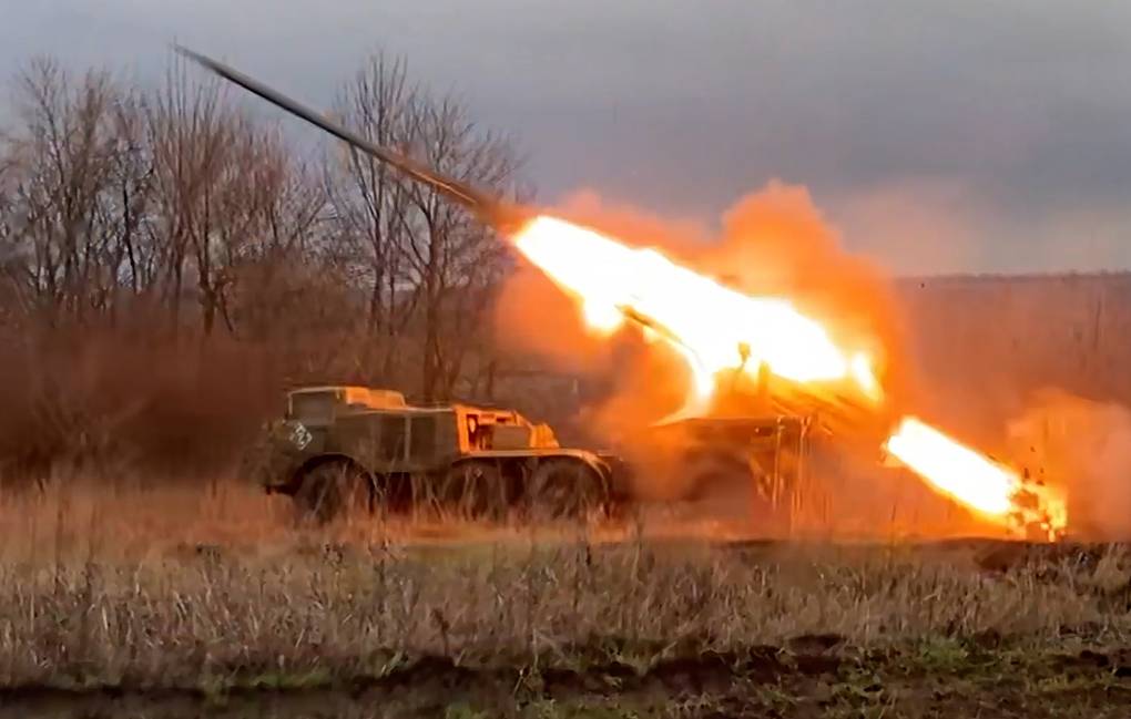 Quan doi Nga tuyen bo chiem duoc lang Nadiya o vung Lugansk. Anh: TASS