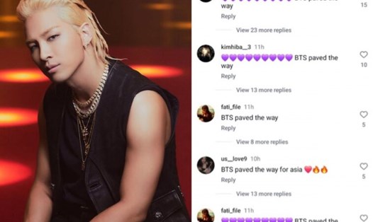 Taeyang Big Bang bị fan hậm mộ của BTS chỉ trích. Ảnh: AllKpop.