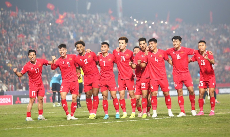 Vietnam team aims for championship. Photo: VFF