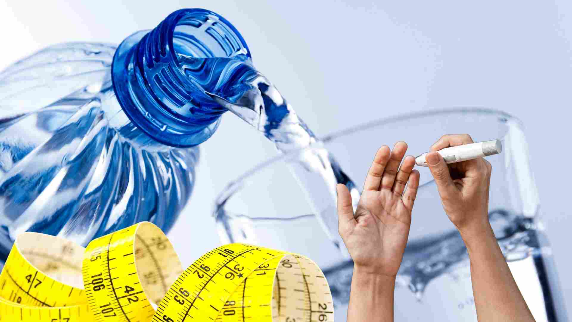 Drinking water before meals properly helps stabilize blood sugar. Graphics: Ha May