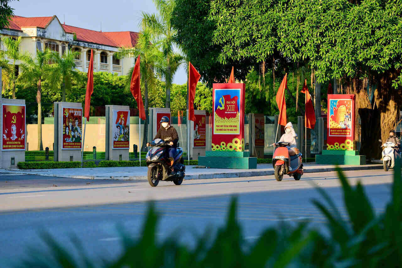 Một góc TP Hải Dương. Ảnh: Mai Hương