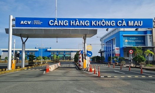Cảng hàng không Cà Mau hiện hữu. Ảnh: Nhật Hồ