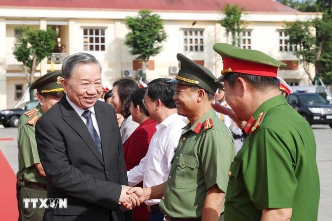 Công an tỉnh Bình Phước phải tiên phong tinh gọn bộ máy