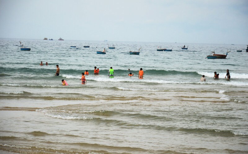 Le Thuy Beach in Quang Ngai. Photo: Vien Nguyen