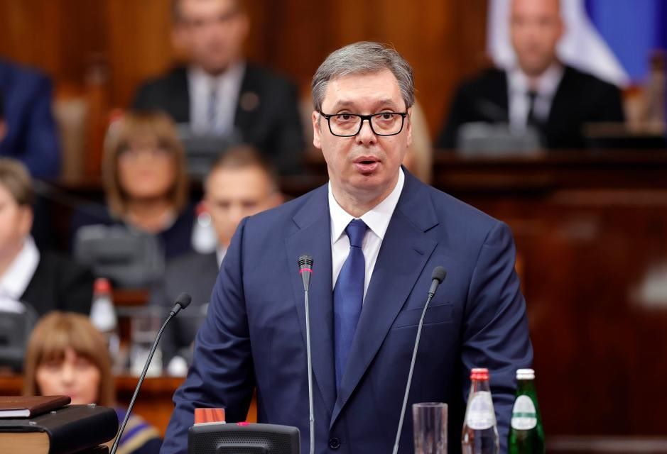 Tổng thống Serbia Aleksandar Vucic. Ảnh: Xinhua