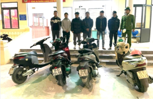 Các trường hợp vi phạm trật tự an toàn giao thông. Ảnh: Công an TP Hải Phòng