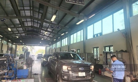 Chia sẻ dữ liệu đăng kiểm để kiểm soát, quản lý phương tiện tốt hơn. Ảnh: Minh Hạnh