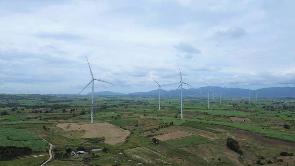 Menh mong dien gio o huyen Kong Chro, giap voi tinh Binh Dinh. Anh: Thanh Tuan 