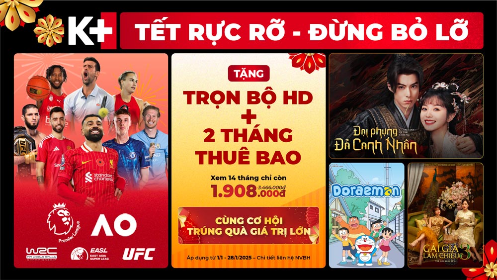 K+ thanks customers with special offers and gifts. Photo: Provided by the company