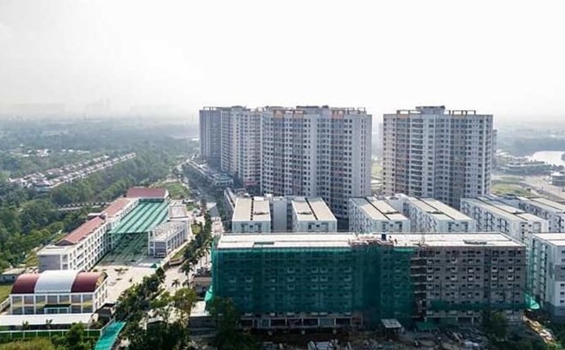 Social housing supply is still behind schedule. Photo: Nam Long.