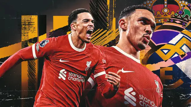 Real Madrid da bay to su quan tam danh cho Trent Alexander-Arnold trong mot thoi gian dai. Anh: GOAL