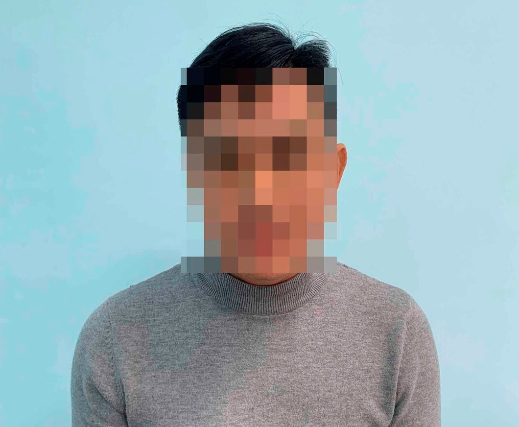 Đối tượng Cao Văn T. khai nhận thường xuyên trộm cắp ở Bệnh viện Sản - Nhi tỉnh Quảng Ngãi. Ảnh: Công an Quảng Ngãi.