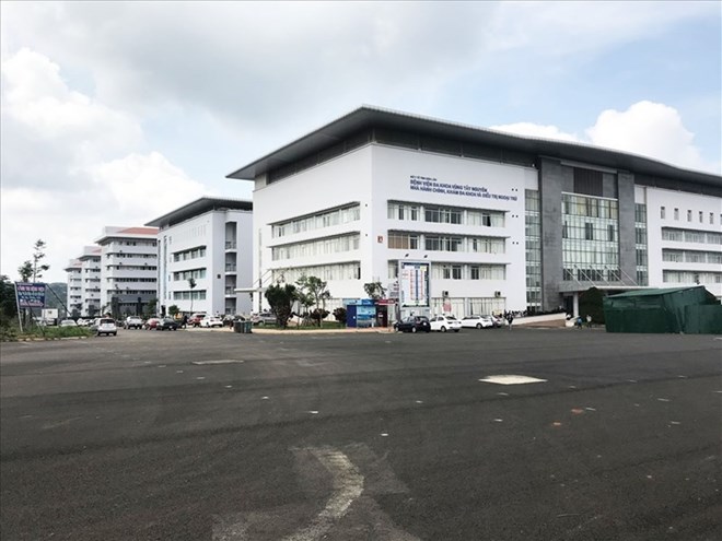 A corner of the Central Highlands General Hospital where a patient was treated for rabies. Photo: Bao Trung