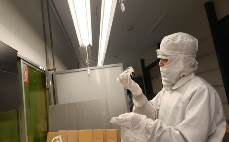 Mr. Tran Duc Ninh (from Thanh Hoa) is an exported worker working at a plastic processing factory in Tochigi province, Ashikaga city, Japan. Photo: Provided by the character
