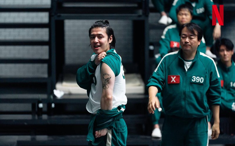 Actors Kang Ha Neul and Lee Seo Hwan in "Squid Game 2". Photo: Producer
