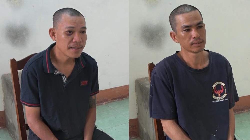 2 subjects repeatedly entered a massage parlor in Duong Dong ward, Phu Quoc city to steal. Photo: Van Vu