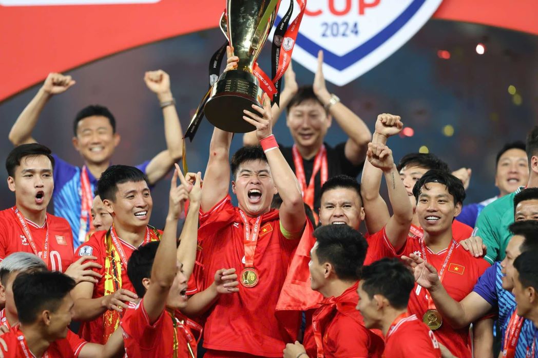 Tuyen Viet Nam da co ky ASEAN Cup 2024 thanh cong ve moi mat. Anh: Thanh Vu