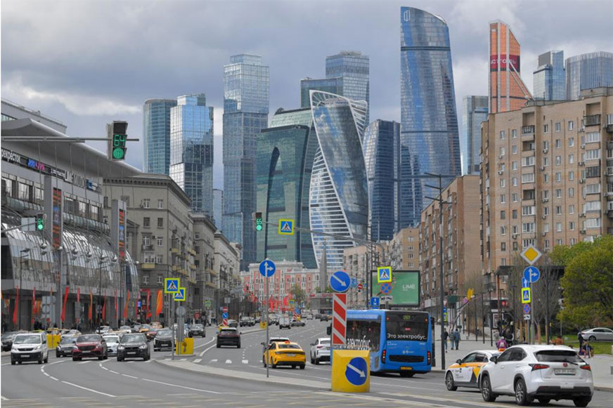 Photo of urban landscape in Moscow, Russia. Photo: Xinhua