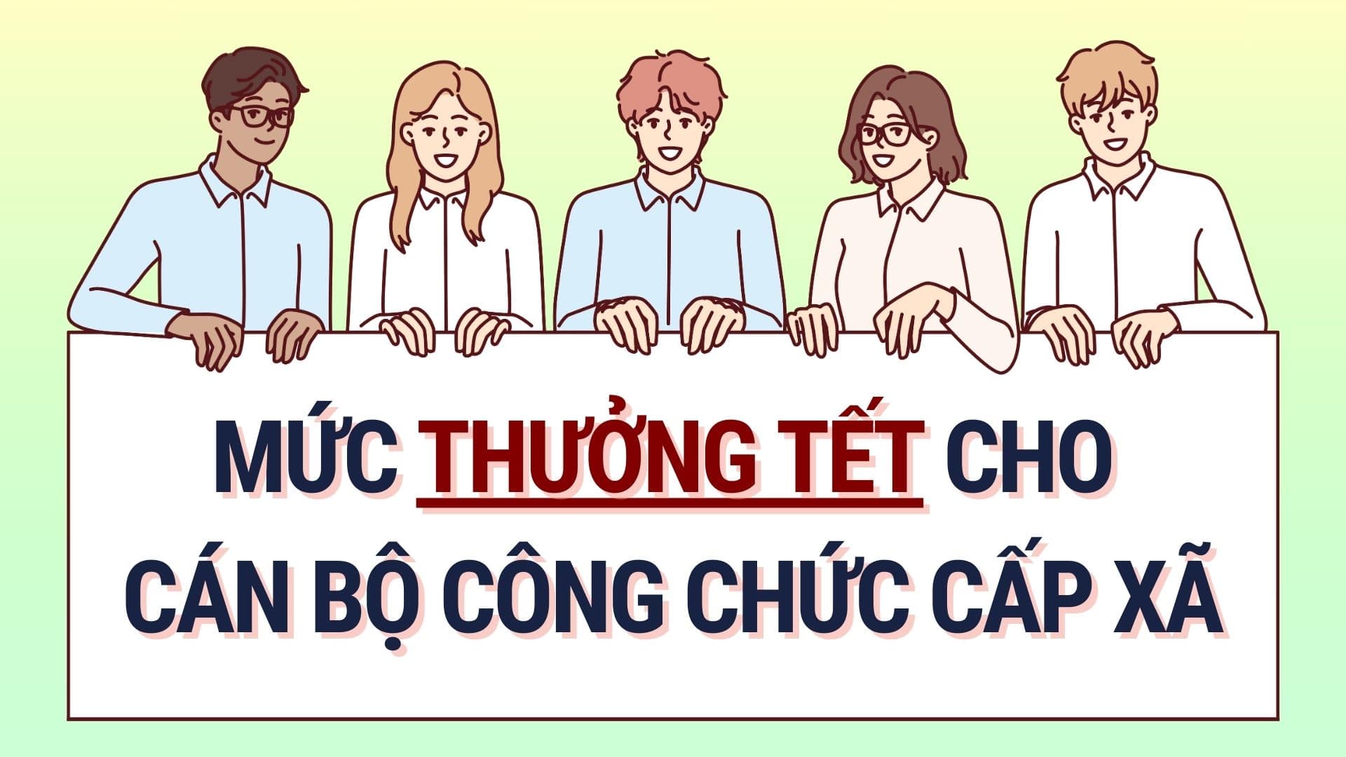 How is the Tet bonus for commune-level officials and civil servants determined? Graphics: Hoang Le