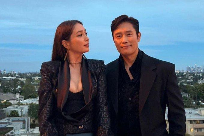 Cuoc hon nhan cua Lee Byung Hun va ba xa Lee Min Jung van ben chat sau nhieu song gio. Anh: Instagram nhan vat. 