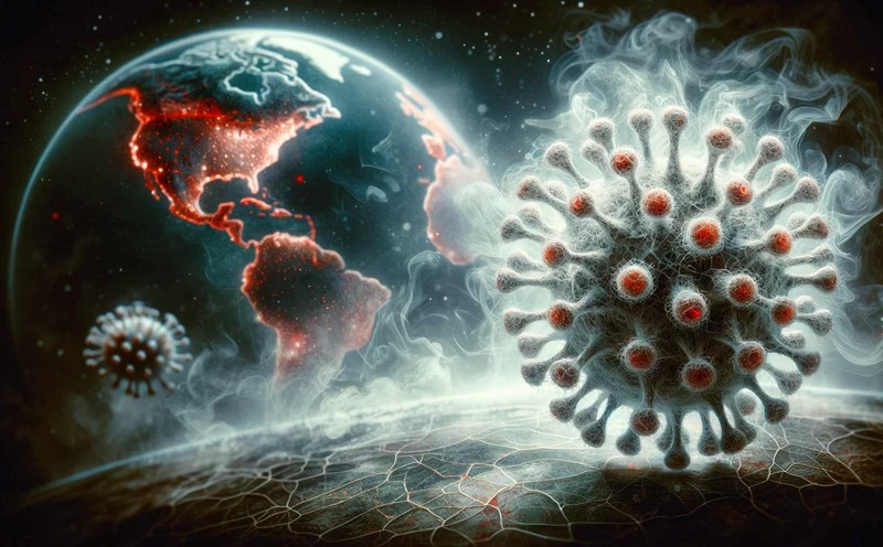 Illustration of the HMPV virus outbreak in China. Photo: clinicaladvisor.com