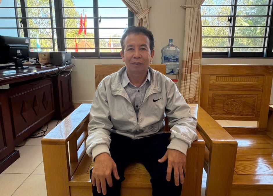 Mr. Luu Hong Van voluntarily resigned to facilitate the consolidation and restructuring of the apparatus. Photo: Lam Hong